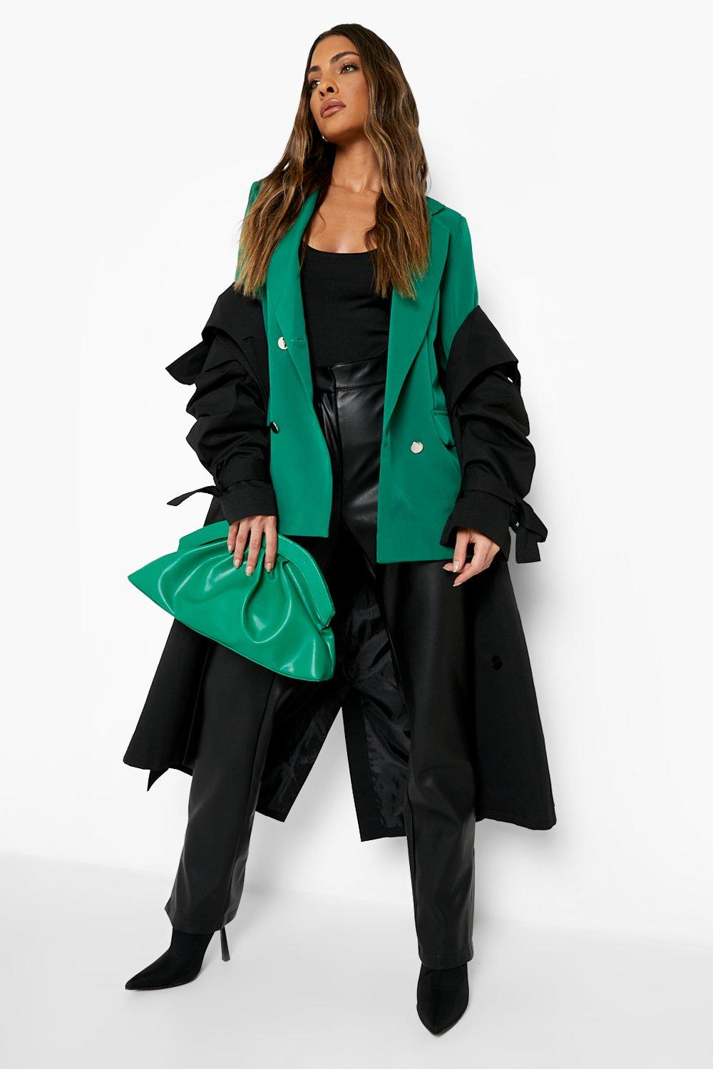 Boohoo on sale military blazer